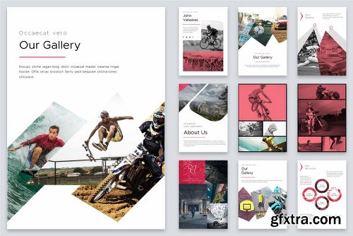 CreativeMarket Optimize Modern Powerpoint Bundle 2522469