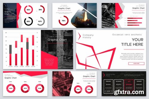 CreativeMarket Optimize Modern Powerpoint Bundle 2522469