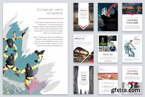 CreativeMarket Optimize Modern Powerpoint Bundle 2522469