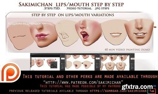 Gumroad - Lips Variation Step by Step