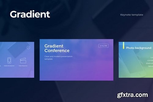 Gradient Keynote Template