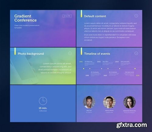 Gradient Keynote Template