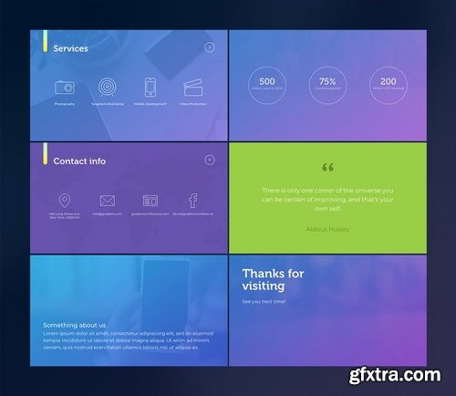 Gradient Keynote Template