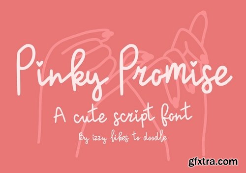 CM - Pinky Promise - A Cute Script Font 2489507