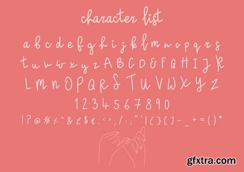 CM - Pinky Promise - A Cute Script Font 2489507