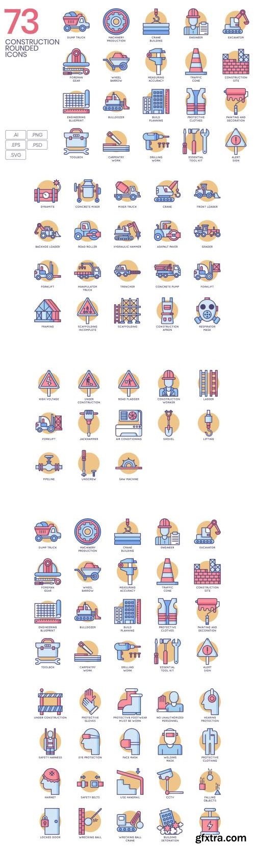 73 Construction Icons