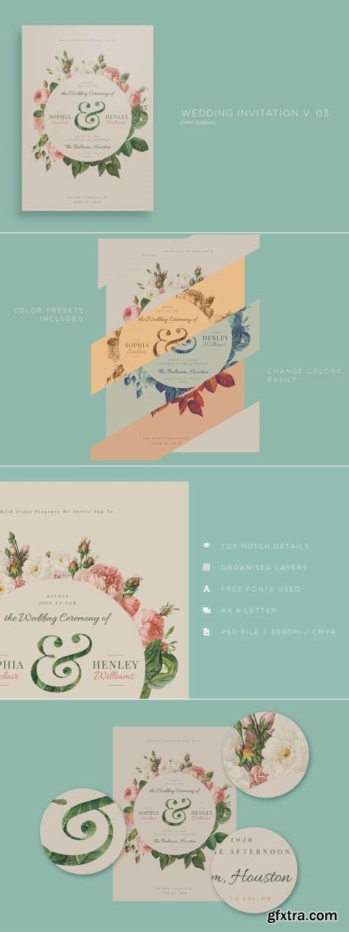 Wedding Invitation V03