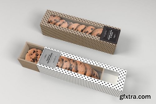 Food Pastry Boxes Vol2 Packaging Mockups