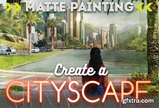 PencilKings -Matte Painting in Photoshop - How to Create a Cityscape