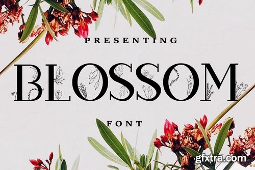 CM - Blossom Font + EXTRAS 2538796