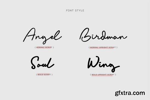 Balig Script Font Family