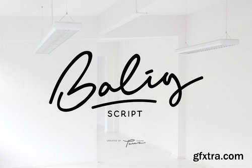 Balig Script Font Family