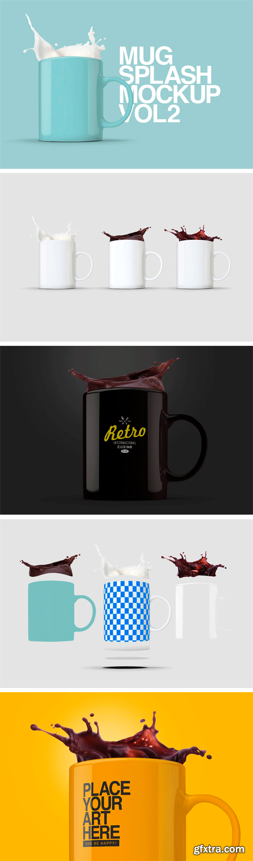 CM - Mug Splash Mockups Vol.2 2393111