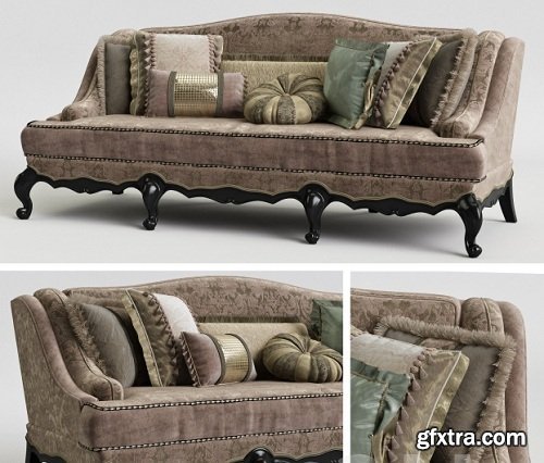 Provasi PR 1201-720 Darcy Sofa 3D Model