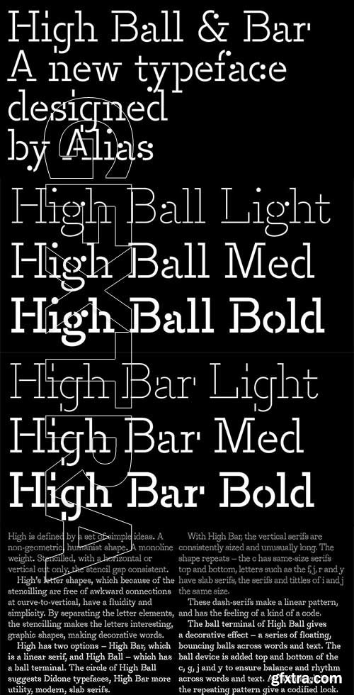 High - font family