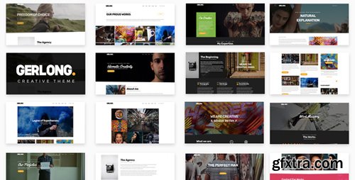 ThemeForest - Gerlong v1.1.2 - Responsive One Page & Multi Page Portfolio Theme - 21286745