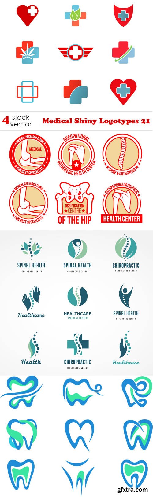 Vectors - Medical Shiny Logotypes 21