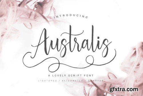 Australis Font Family - 2 Fonts