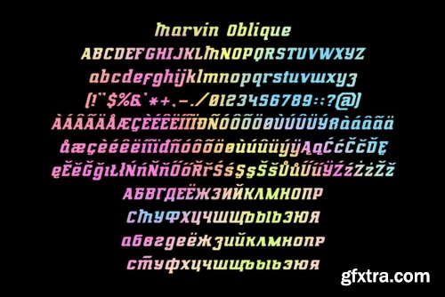 Marvin Regular Font