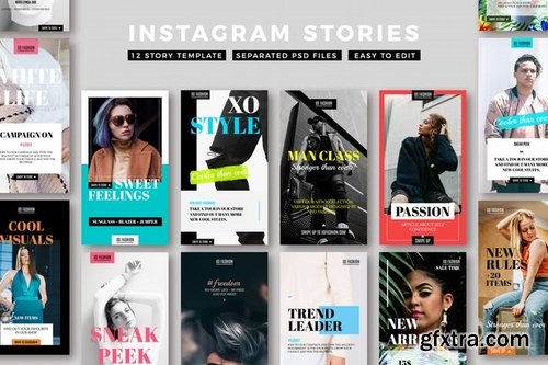 Instagram Story Templates Pack