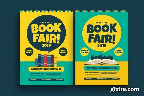 Book Fair Event Flyer