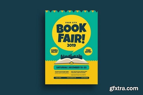 Book Fair Event Flyer