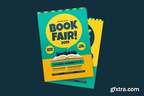 Book Fair Event Flyer