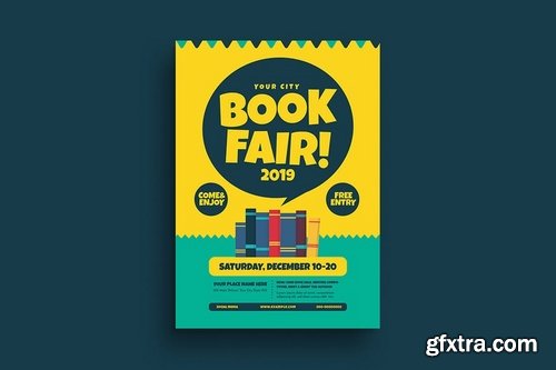 Book Fair Event Flyer