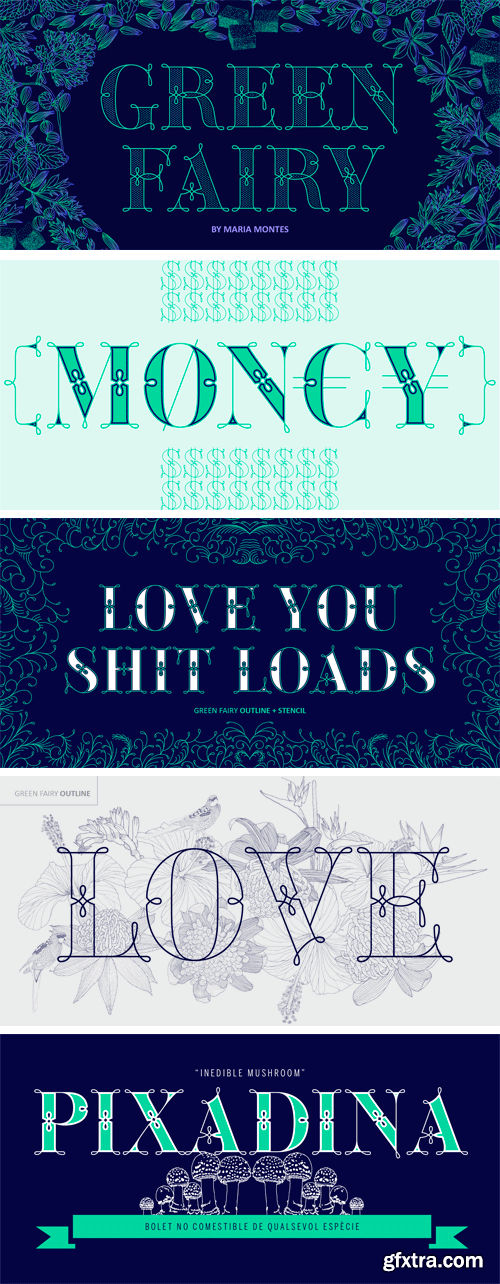 Green Fairy Font Family