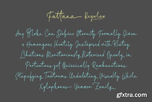 Fattana Font Family - 2 Fonts