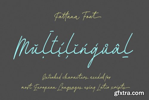 Fattana Font Family - 2 Fonts