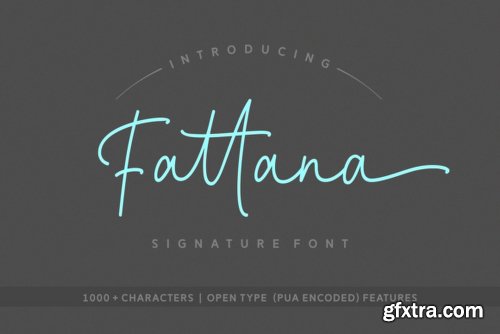 Fattana Font Family - 2 Fonts