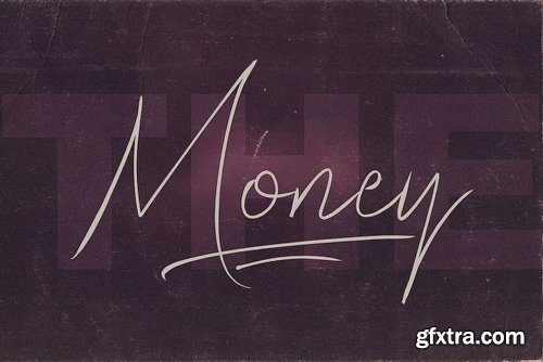 The Money Font Family - 4 Fonts