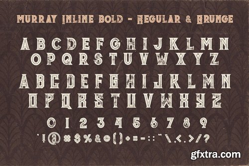 The Money Font Family - 4 Fonts