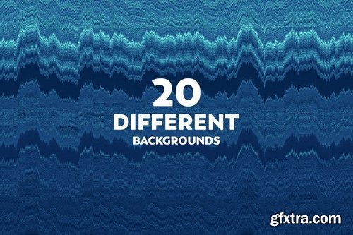 Glitch Abstract backgrounds