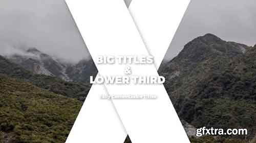 Big Titles & Lower Thirds II - After Effects 83166