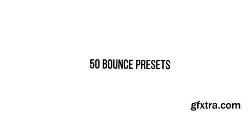 50 Bounce Presets - After Effects 81740