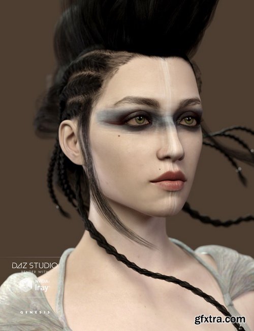 Daz3D - Ceridwen and Fantasy Skins for Genesis 3 Female