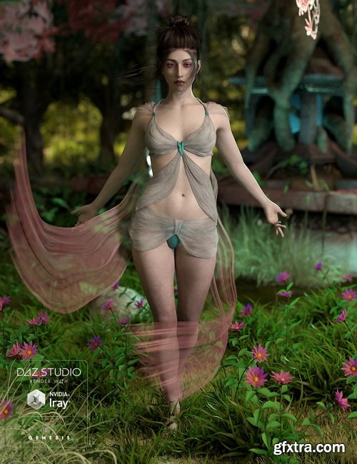 Daz3D - Ceridwen and Fantasy Skins for Genesis 3 Female