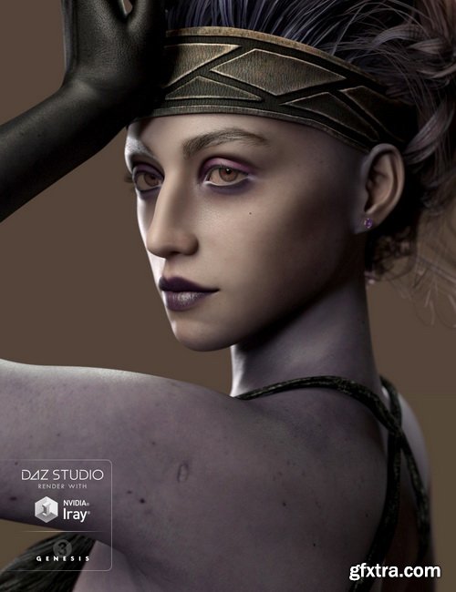 Daz3D - Ceridwen and Fantasy Skins for Genesis 3 Female