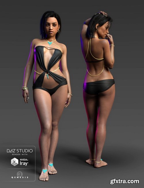 Daz3D - Nyarai for Genesis 3 Female