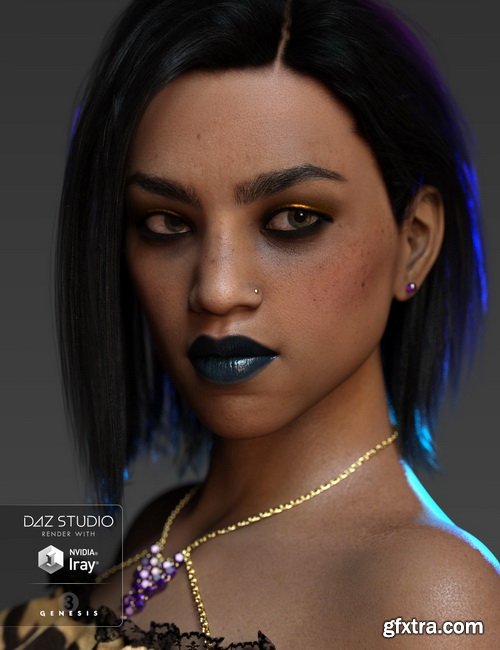 Daz3D - Nyarai for Genesis 3 Female