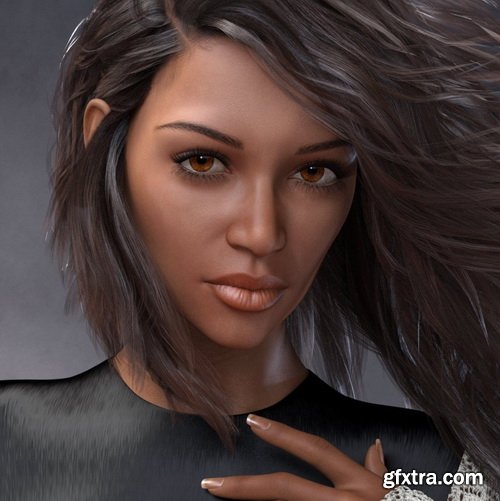 Daz3D - Nicole for Genesis 3 and 8 Females