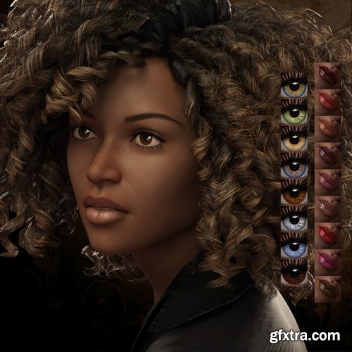 Daz3D - Nicole for Genesis 3 and 8 Females