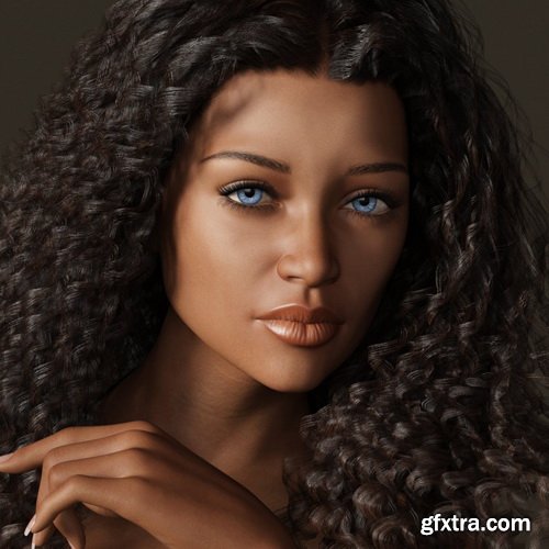 Daz3D - Nicole for Genesis 3 and 8 Females