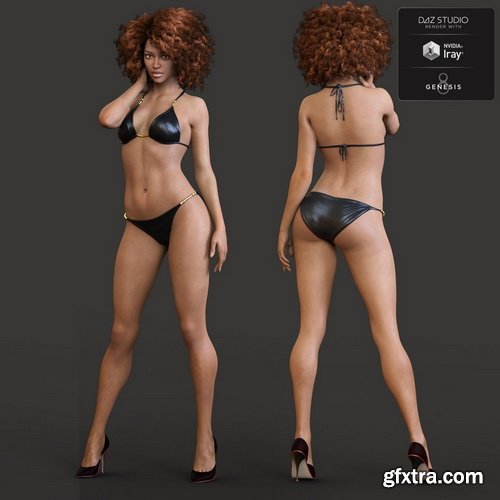 Daz3D - Nicole for Genesis 3 and 8 Females