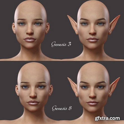 Daz3D - Nylyssa for Genesis 3 and 8 Female