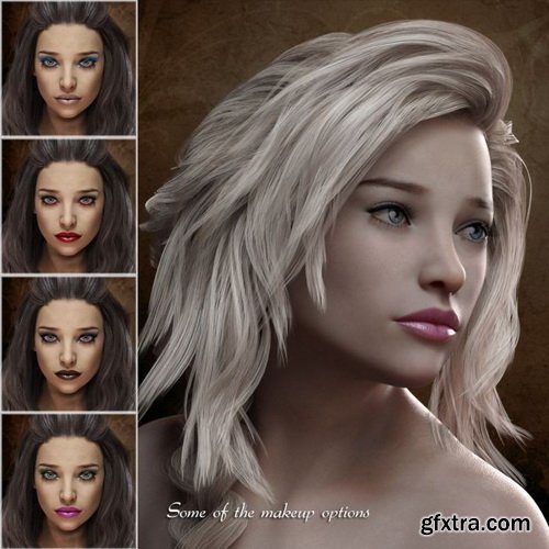 Daz3D - Nylyssa for Genesis 3 and 8 Female