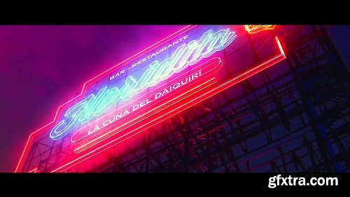 Videohive Neon Billboard Logo Revealer 21763750