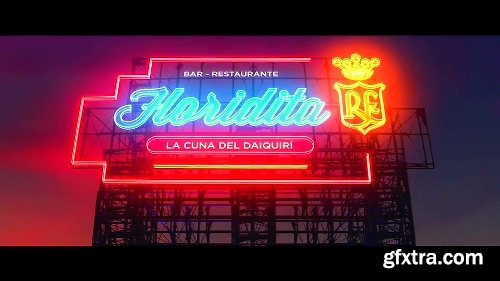 Videohive Neon Billboard Logo Revealer 21763750